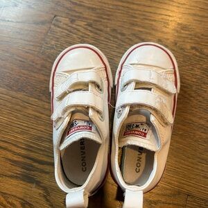 Converse Kids White Sneakers